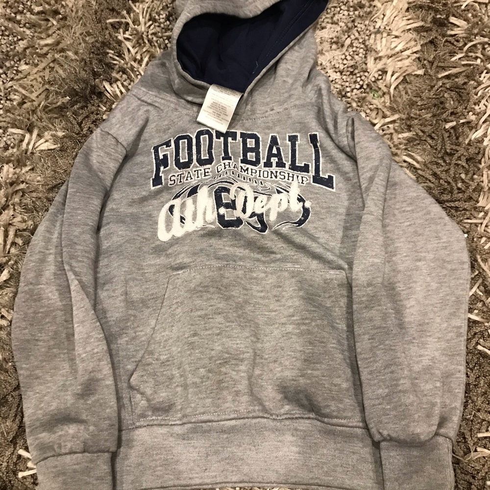 Athletic works. (boys) football sweatshirt size 5